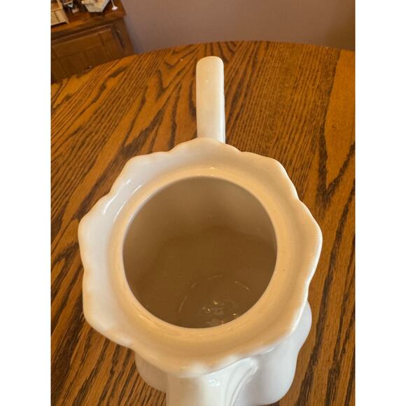 Grace’s Teaware Raised Rose Victorian Tall Coffee or Tea pot 48oz - Picture 5 of 7